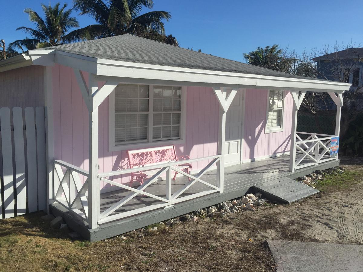 Bimini Seaside Villas - Pink Cottage With Beach View Alice Town  Bagian luar foto