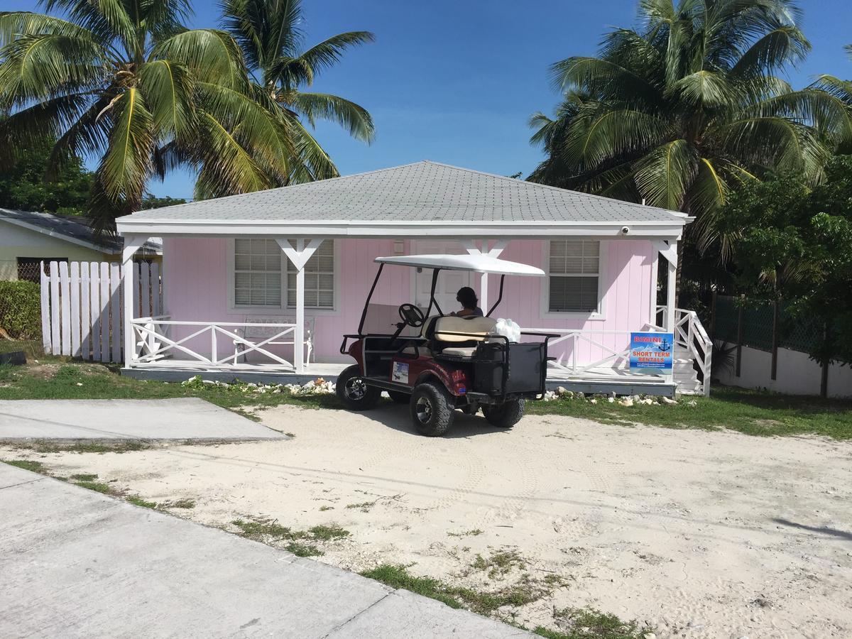 Bimini Seaside Villas - Pink Cottage With Beach View Alice Town  Bagian luar foto